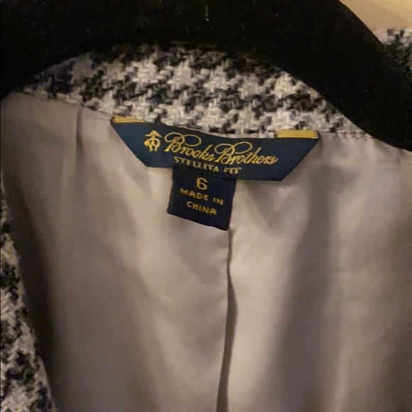 Brooks Brothers Houndstooth Blazer - Picture 4 of 8